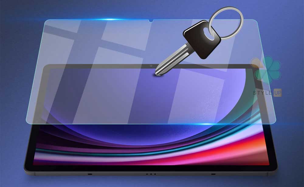 مشخصات گلس محافظ دور تراش بدون حاشیه میتوبل تبلت Samsung Tab S9 - ضد خش